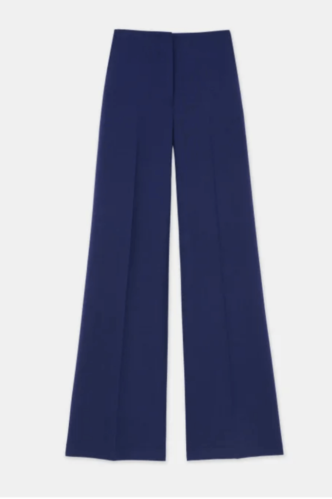 Thames pant in midnight blue